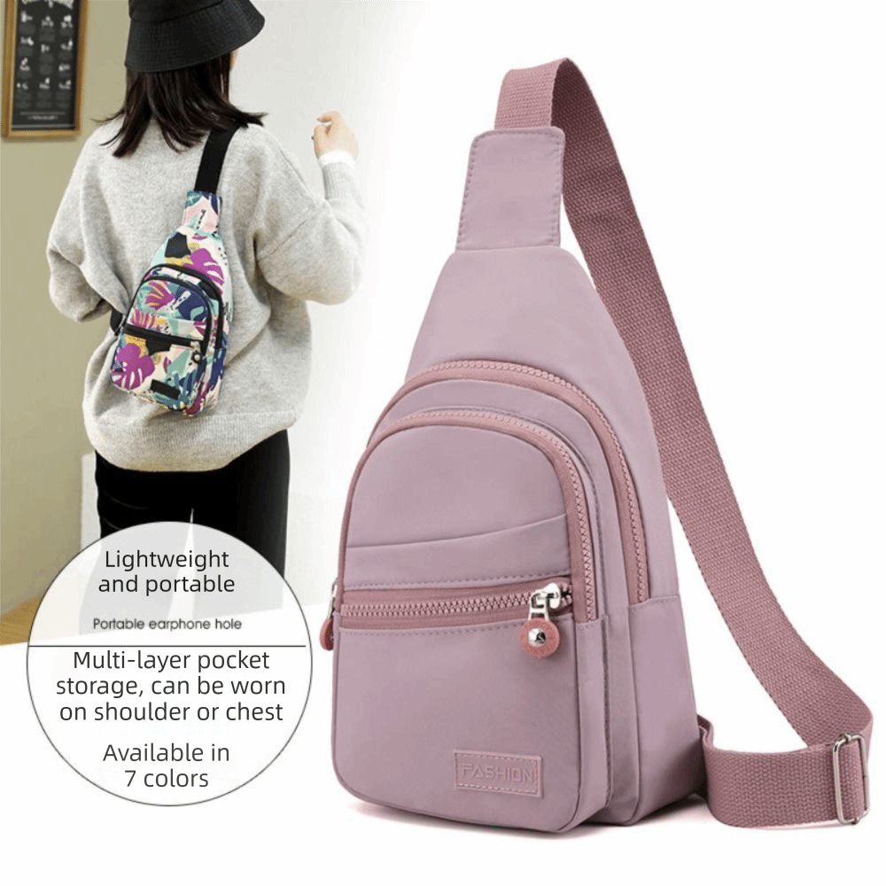 Sling Backpack Shoulder - Sacs de poitrine en nylon pour