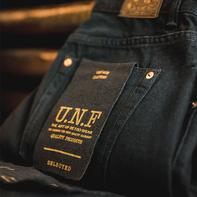 Levis Jeans 501 - Maden hommes Vintage 12.8oz noir délavé