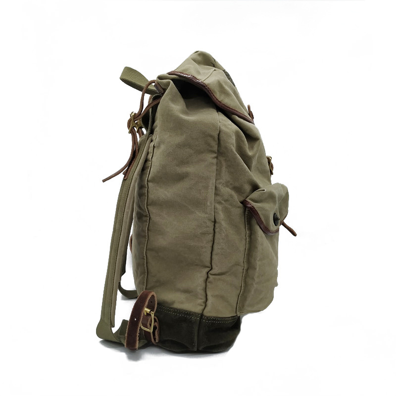 Sac à dos rétro américain en t - Canvas Backpack Casual avis et prix