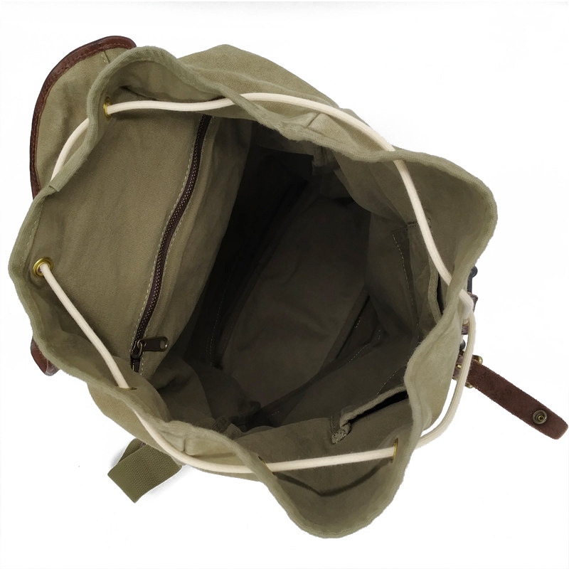 Sac à dos rétro américain en t - Canvas Backpack Casual avis et prix