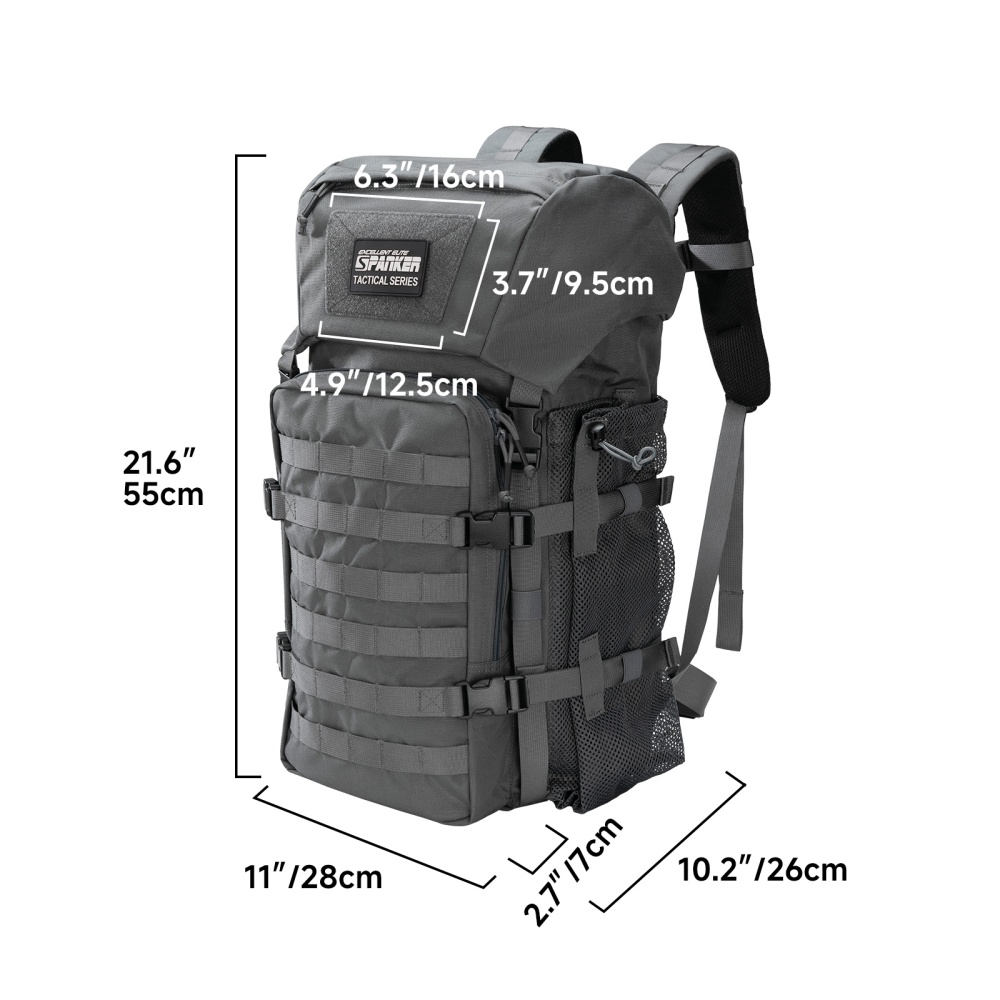 Sac à dos tactique 40L en nylo - Rucksack Military Style avis et prix