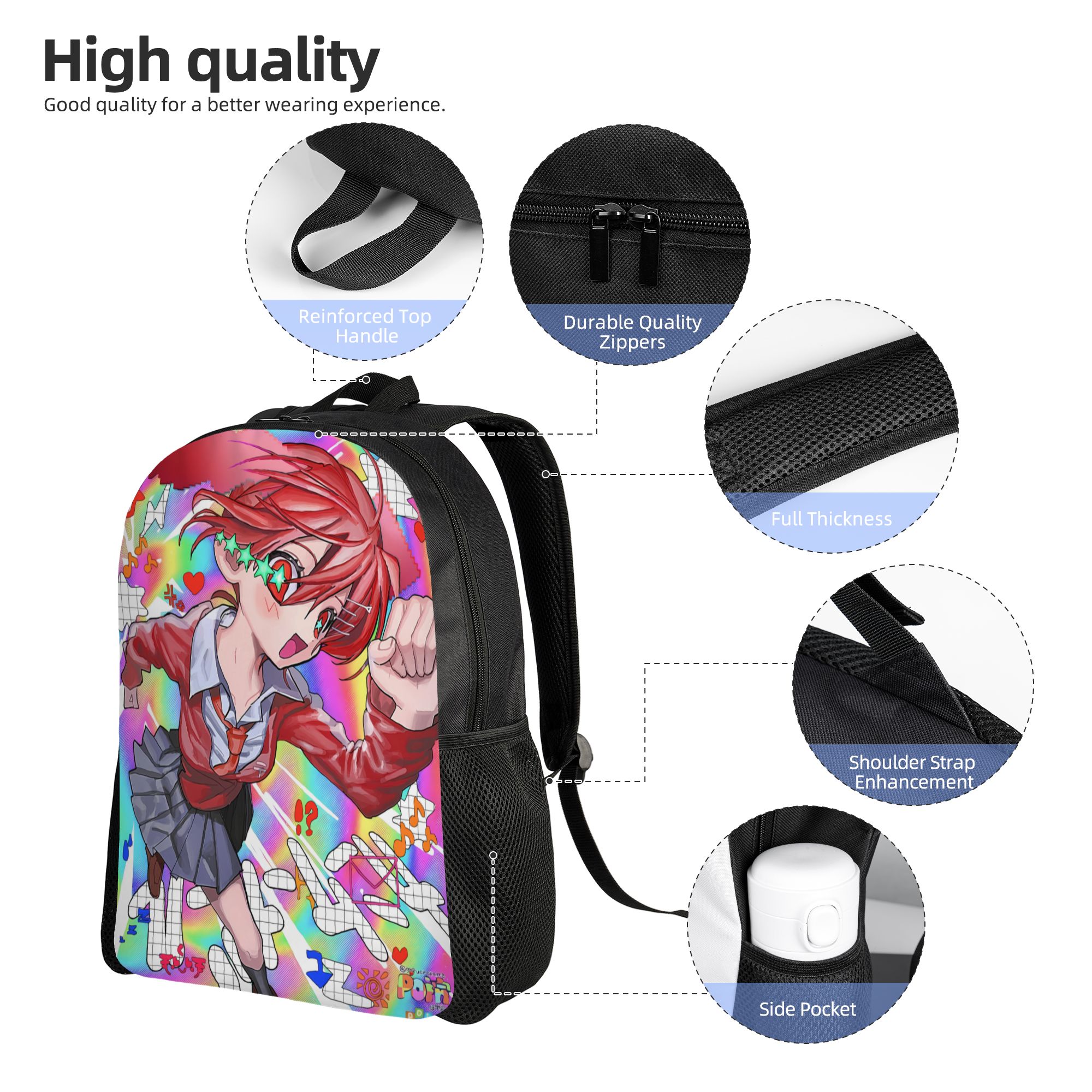 Sac à dos Kasane Teto Vocaloid - School Backpack Teen avis et prix